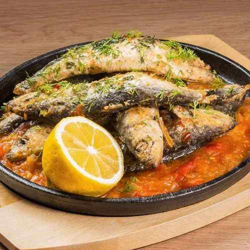 Pește crocant cu sos barbeque