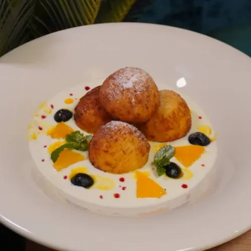 Păpănași cu fructe